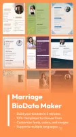 Marriage Bio Data Maker