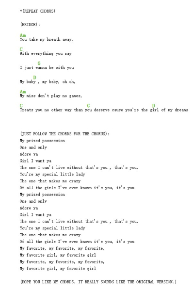 Guitar chords and tabs