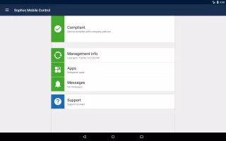 Sophos Mobile Control