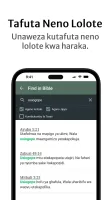 Biblia Takatifu: Swahili Bible