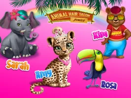 Jungle Animal Hair Salon