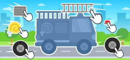 Monster Truck Game for Kids 2+