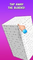 Tap to Unblock 3d Cube Away