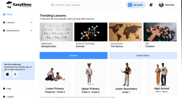 EasyElimu: Learning Simplified