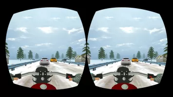 VR Highway Traffic Bike Racer