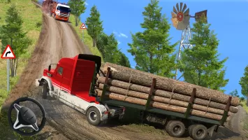 Offroad Logging Truck Games 3D