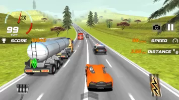 Heavy Traffic Rider Car Game