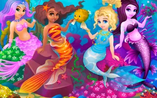 Mermaid Dress up for Girls