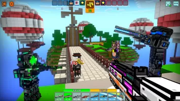 Cops N Robbers:Pixel Craft Gun