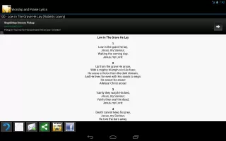 Worship and Praise Lyrics