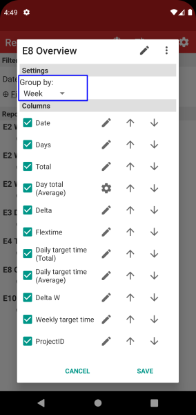 Time Recording - Timesheet App