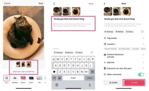 How to Add Pictures to TikTok Videos？