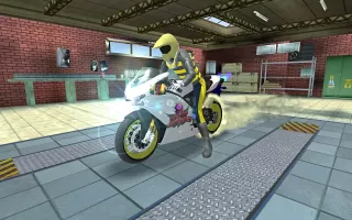 Sports bike simulator Drift 3D