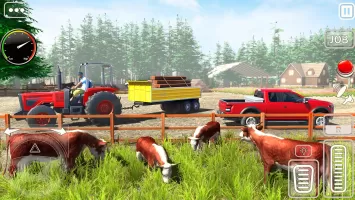 Farmer Tractor Driving Games