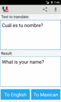 Mexican English Translator