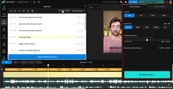 How to use YouTube's AI Auto Dubbing?