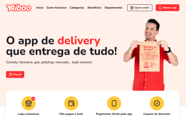 Aiboo - Delivery de Tudo