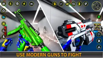 Robot Shooting Game: Gun Games