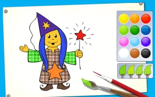 Colors: learning game for kids