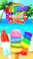 Rainbow Ice Cream & Popsicles