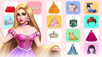 Princess Makeup: Dress up Doll