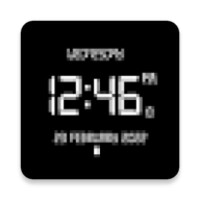 Lock Screen Clock Widget