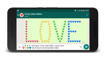 Emoji Letter Maker