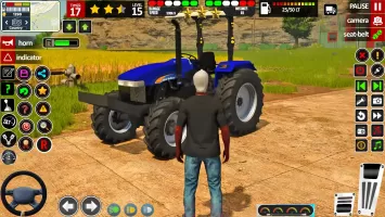 US Farming Tractor Games 3d