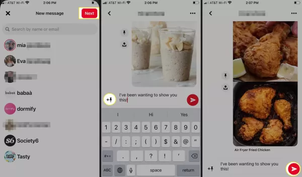 How to Send Private Messages on Pinterest?