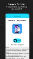 Wave to Lock/Unlock Screen