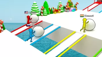 Snow Race 3D: Fun Racing