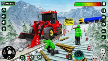 Snow Excavator Simulator Game