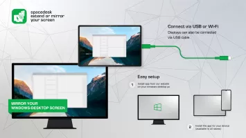 spacedesk - USB Display for PC