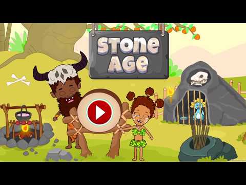 My Dinosaur Town - Caveman Games for Kids | Pretend Play Games | Adventure for Kids | Cartoon Games