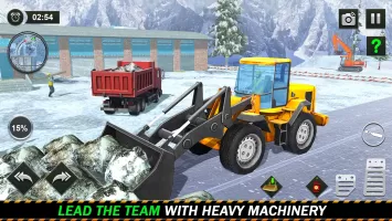 Snow Offroad Construction Game