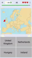 European Countries - Maps Quiz