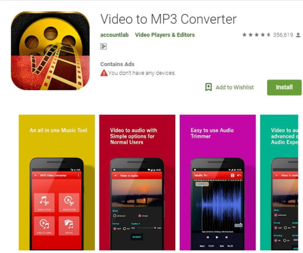 Video to MP3 Convert