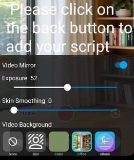 Teleprompter: Floating Notes