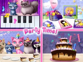 Cat Hair Salon Birthday Party