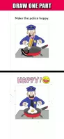 Draw Happy Police - Draw Games