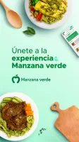 Manzana Verde Comida Saludable