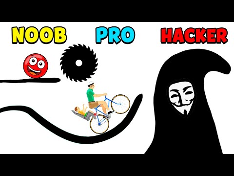 NOOB vs PRO vs HACKER - Draw The Line 3D