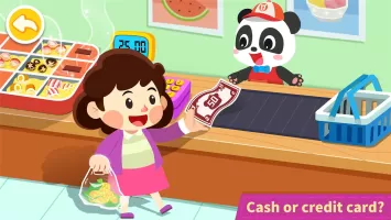 Baby Panda's Town: Supermarket