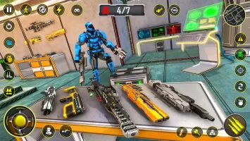 Robot Shooting Game: Gun Games