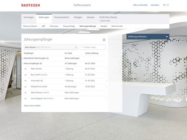 Raiffeisen E-Banking