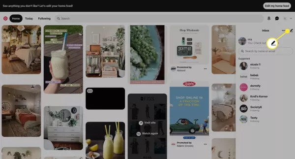 How to Send Private Messages on Pinterest?