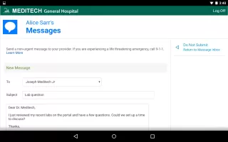 MEDITECH MHealth