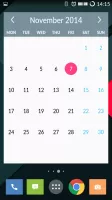 Month Calendar Widget