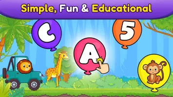 Balloon Pop Kids Learning Game