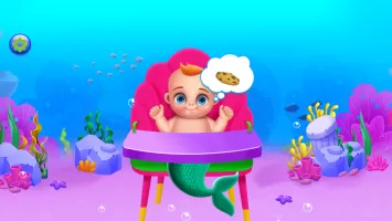 Pregnant Mermaid Mommy Salon